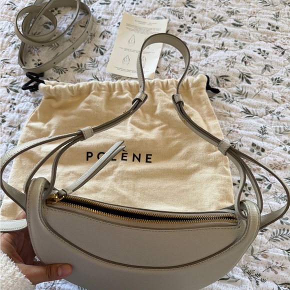 Polene Numéro Dix Edition Textured Chalk Bag - Picture 6 of 16